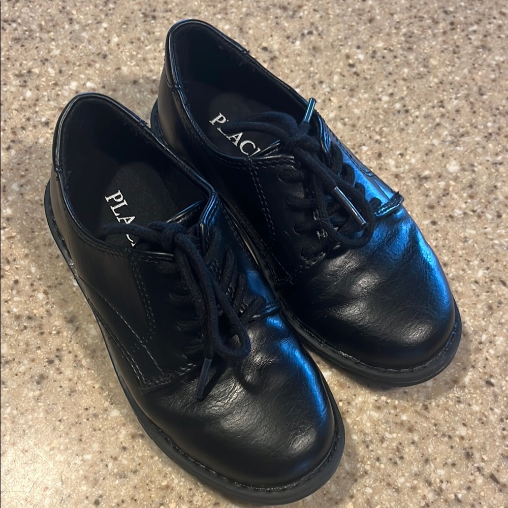 Toddler Black Dress Shoes